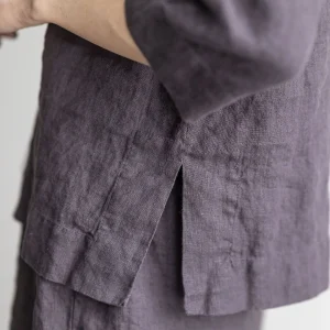 Classic Linen Blouse: Summer Casual Flax Top