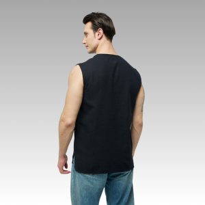 Men's Cotton Sleeveless Tank Top: Gym Running Casual