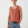 Men's Ribbed Cotton Tank Top: Soft Stretch Undershirt
