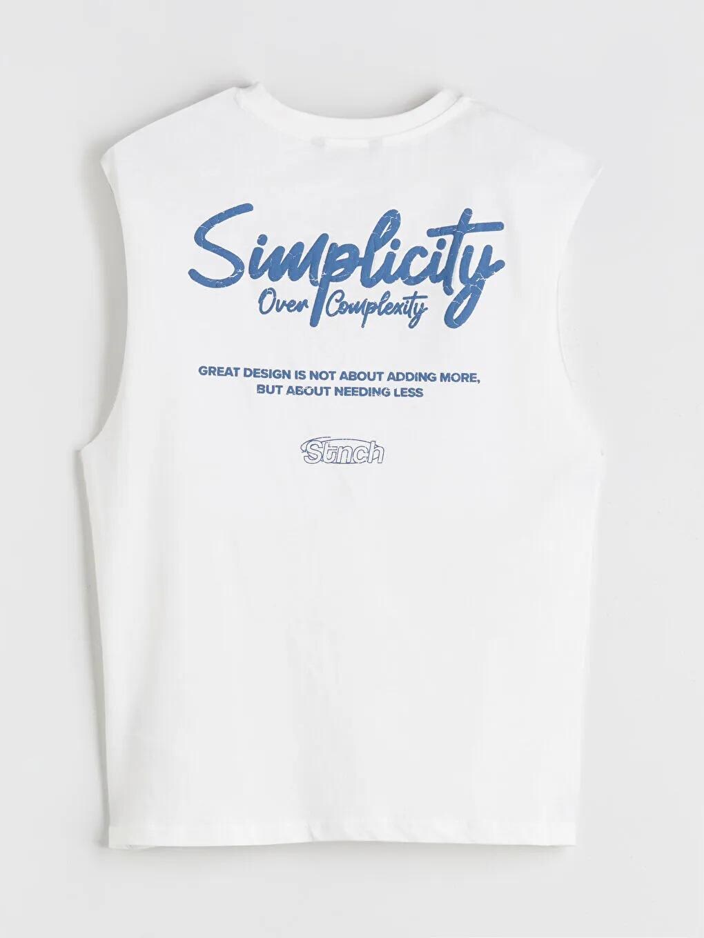 Men's Ribbed Cotton Tank Top: California Graphic Print