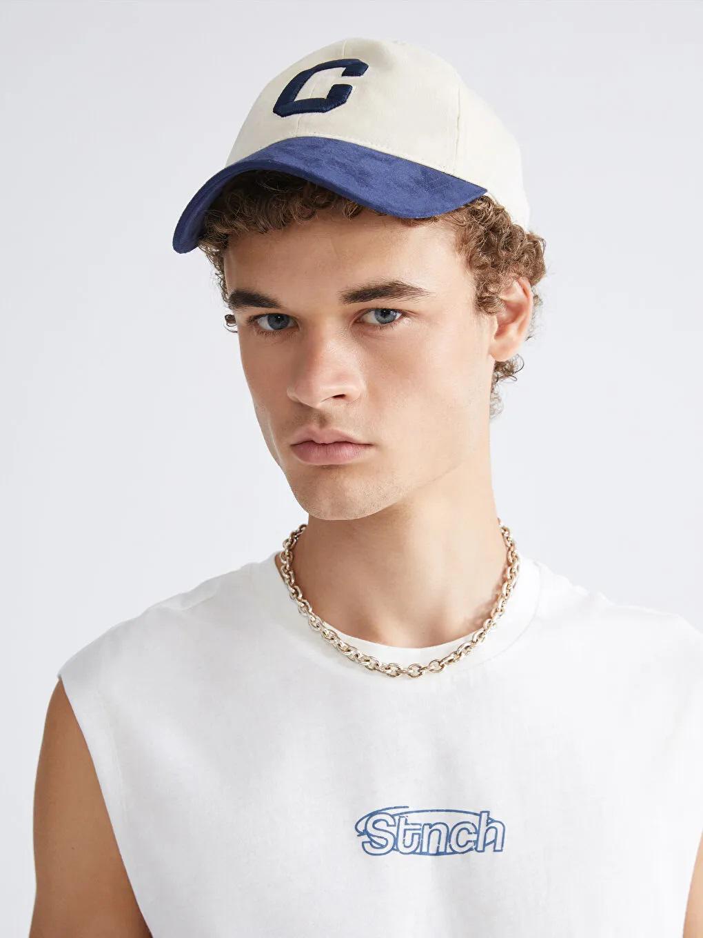 Men's Ribbed Cotton Tank Top: California Graphic Print